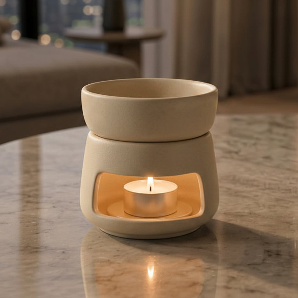 Maison Célune Signature Ceramic Burner | Oat - Maison Célune -  -