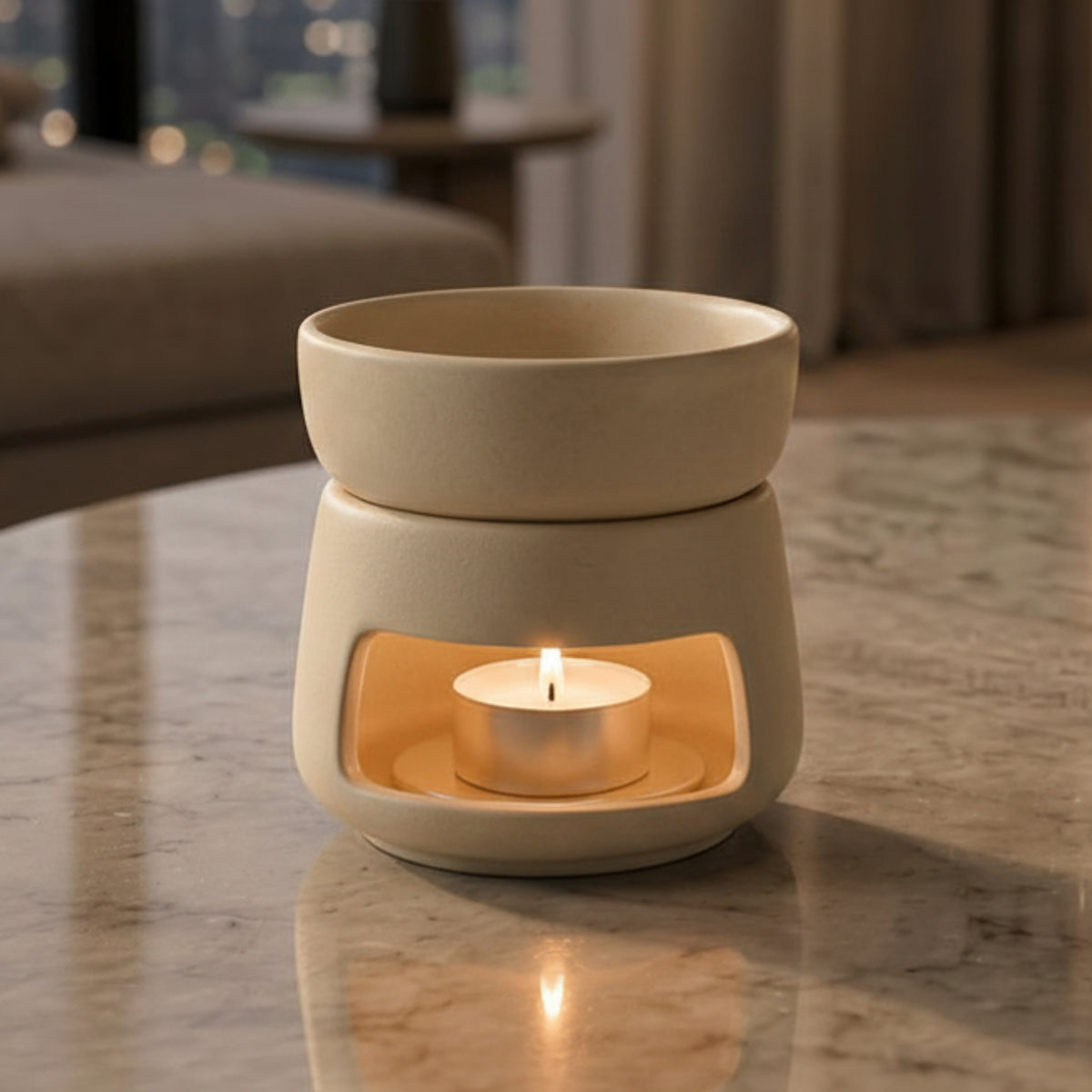 Maison Célune Signature Ceramic Burner | Oat - Maison Célune -  -