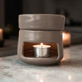 Maison Célune Signature Ceramic Burner | Stone Grey