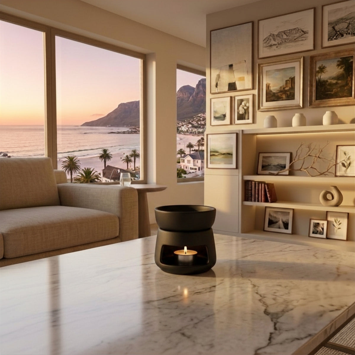 Maison Célune Signature Ceramic Burner | Midnight - Maison Célune -  -