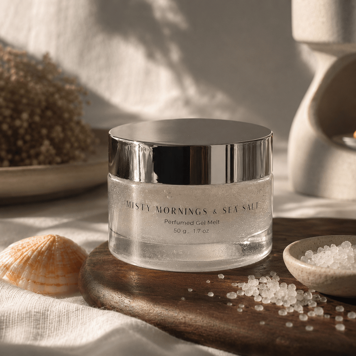 Misty Mornings & Sea Salt Perfumed Gel Melt - Maison Célune -  - 50g gel melt