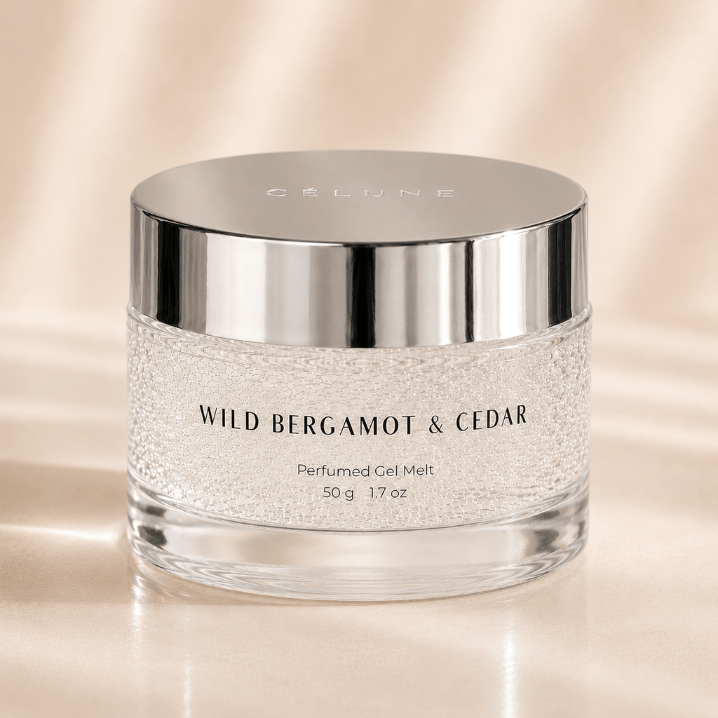 Wild Bergamot & Cedar 50g Perfumed Gel Melt - Maison Célune -  - 50g gel melt